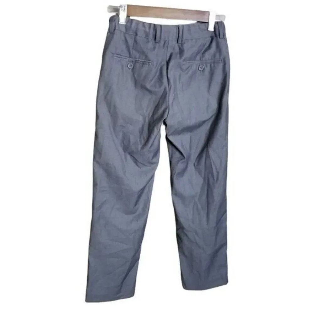 Gioberti Boys Size 10 Gray Solid Dress Pants - Picture 5 of 8